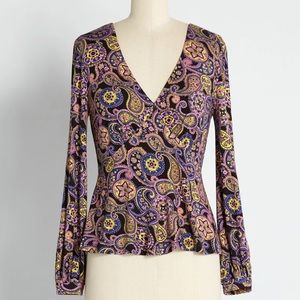 ModCloth paisley top